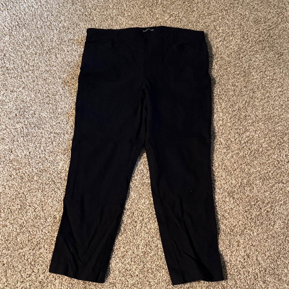 Hilary Radley Men's Corduroy Pants - Black
